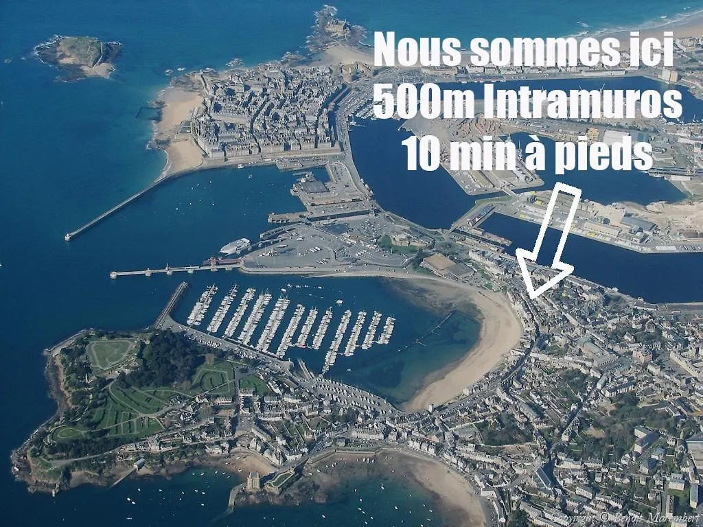 Apartment L'Atelier - Rdc - Plage 50M - Remparts 500M Saint-Malo