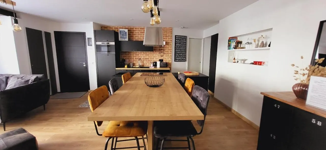 Apartment L'Atelier - Rdc - Plage 50M - Remparts 500M Saint-Malo France
